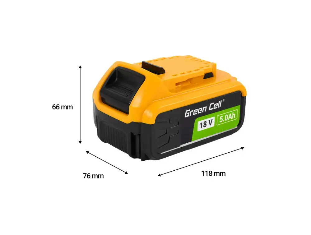Green Cell PTDW18V5 cordless tool battery / charger PTDW18V5 Photo 7