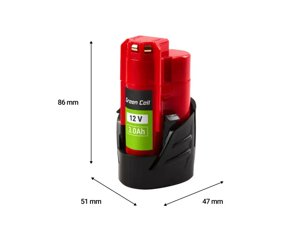 Green Cell PTML12V3 12V 3Ah Li‑Ion battery/charger Photo 6