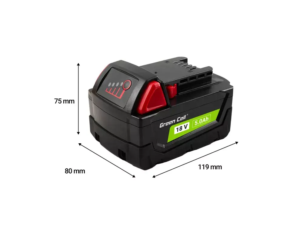 Green Cell PTML18V5 cordless tool battery / charger PTML18V5 Photo 7