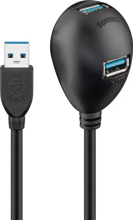USB 3.0 Extension Cable Goobay 95918 Photo 2