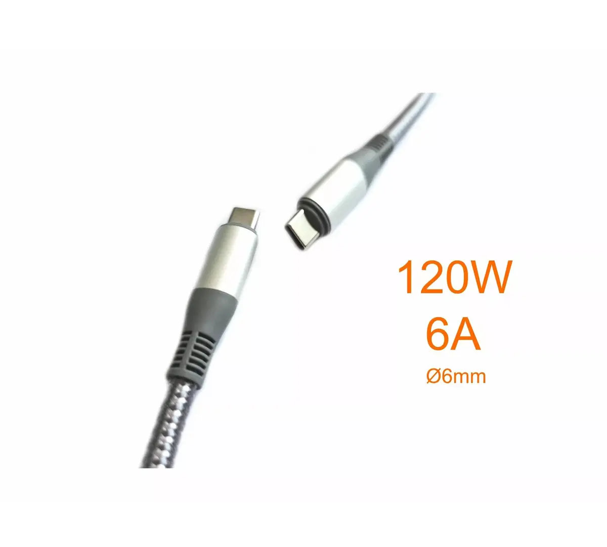 Кабель USB-C Welike WK-150-C 120W PD 1м Photo 2