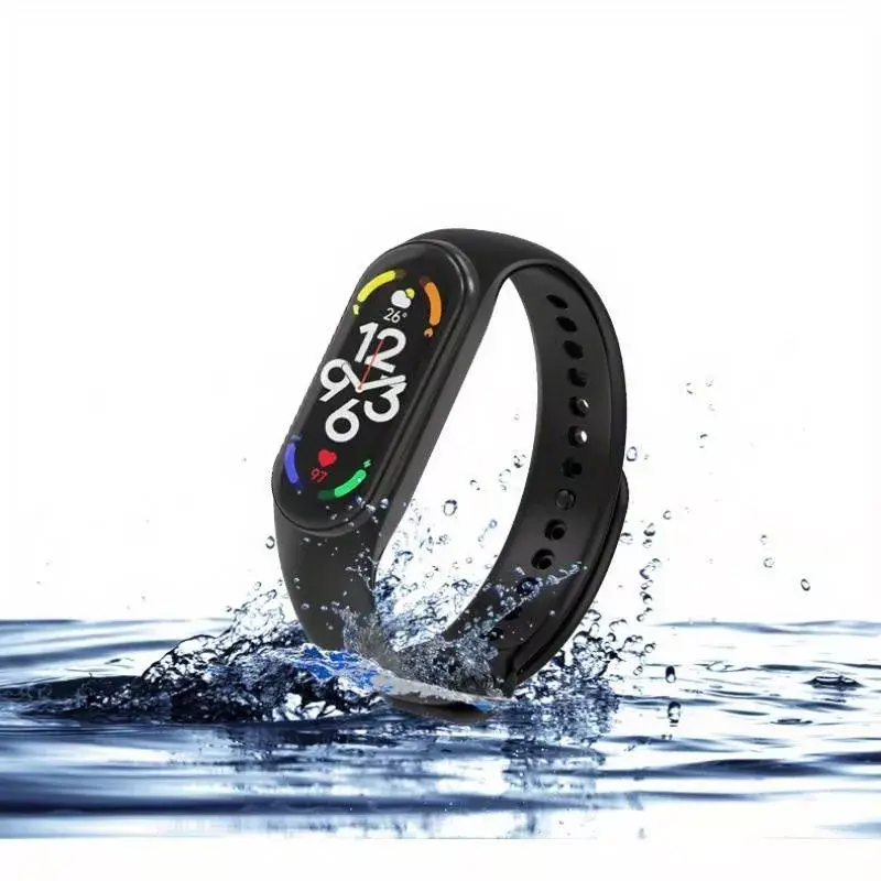 Силиконовый ремешок Riff для Xiaomi Mi Band 3/4/5/6/7 Photo 2