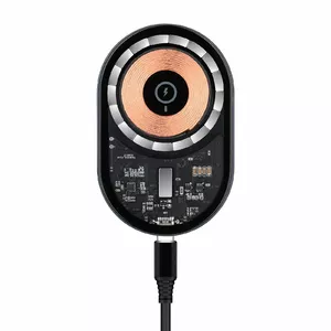 Wireless Car Charger RoGer MQ15 MagSafe QI 15W — magnetic 15W fast charging for compatible phones