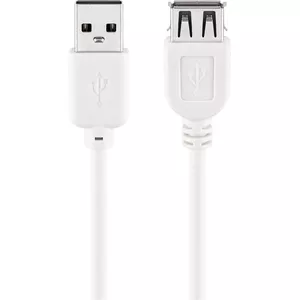 USB Extension Cable Goobay 96197 0.6m White