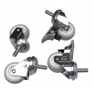Castor wheels Equip EZW-1 Silver 30x30x60mm 4 pcs