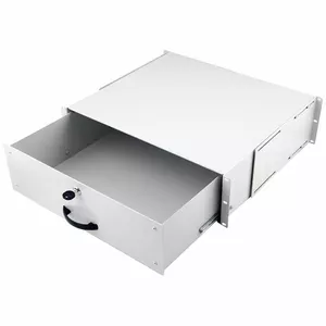 Drawer unit Equip Lockable Drawer 19' 3U RAL7035 Grey