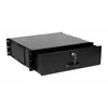 Atvilktne Equip Lockable Drawer 19' 3U RAL9005 Black Photo 3