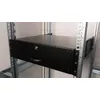 Atvilktne Equip Lockable Drawer 19' 3U RAL9005 Black Photo 4