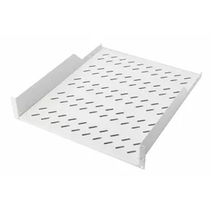 Equip Fixed Shelf 19', 2U, 800MM, Grey