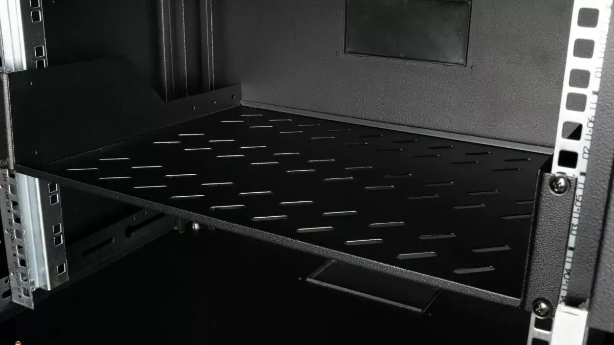 Plaukts iekārtai Equip Fixed Shelf 19' 2U 800MM Black Photo 4