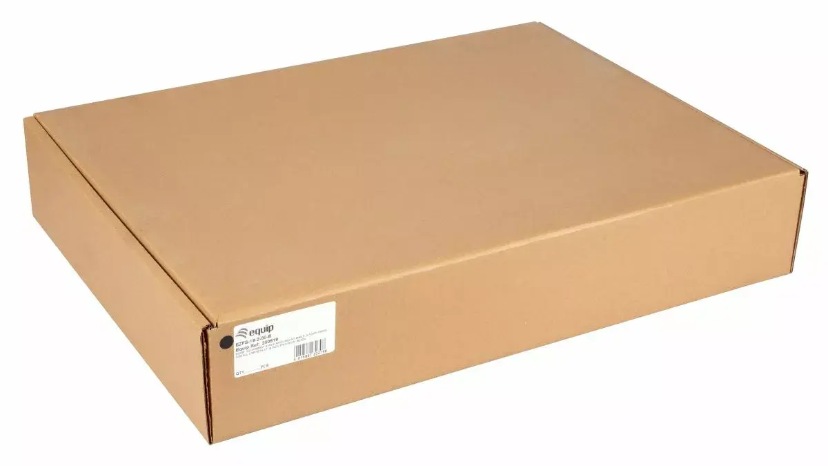 Plaukts iekārtai Equip Fixed Shelf 19' 2U 800MM Black Photo 6