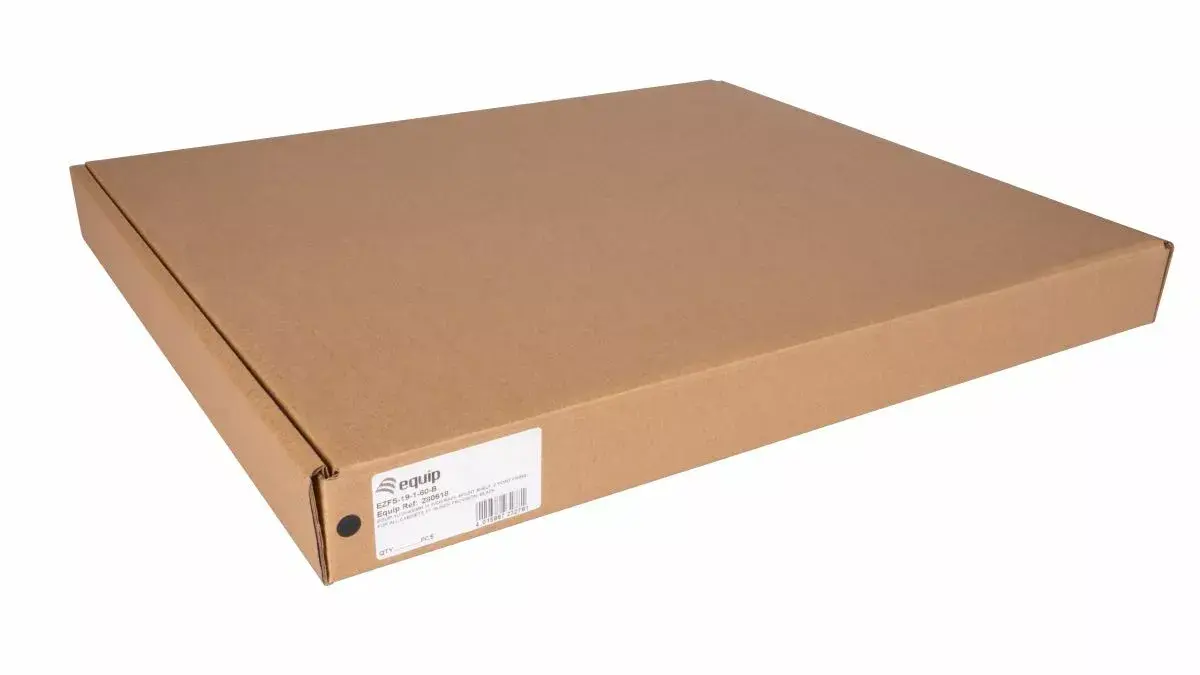 Plaukts Equip Fixed Shelf 19' 1U 600MM Black Photo 5