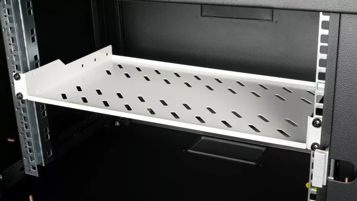 Полка для стойки Equip Fixed Shelf 19' 1U 400MM Серый Photo 4