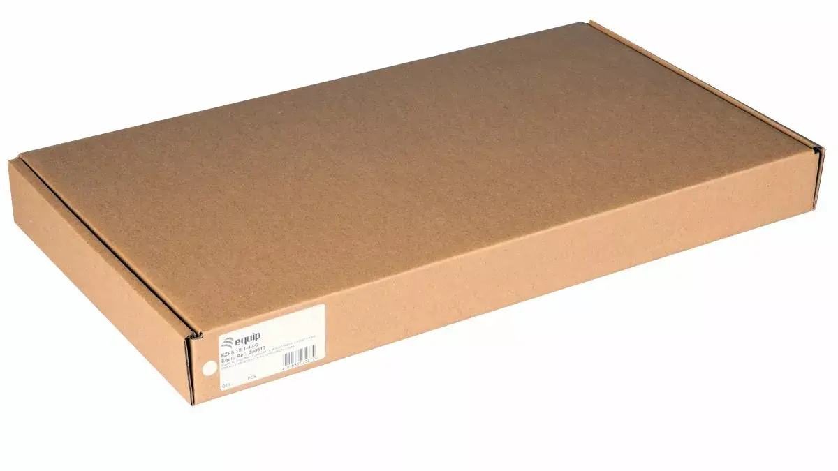 Полка для стойки Equip Fixed Shelf 19' 1U 400MM Серый Photo 5