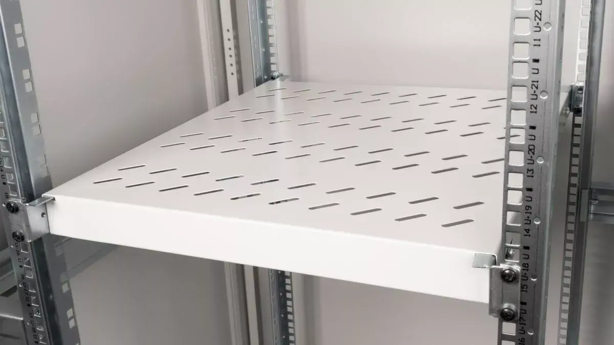 Plaukts 19' 1U 500MM pelēks Equip Variable Shelf Photo 3