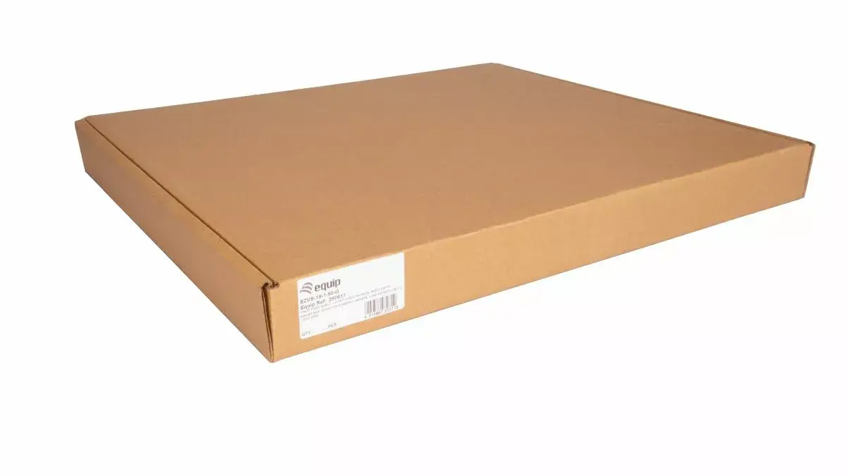 Plaukts 19' 1U 500MM pelēks Equip Variable Shelf Photo 4