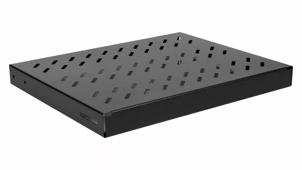 Plaukts 19' 1U 350MM Black Equip Variable Shelf Photo 2