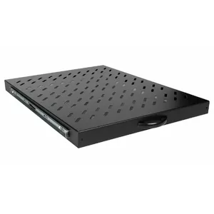 Equip Sliding Shelf 19', 1U, 800MM, Black