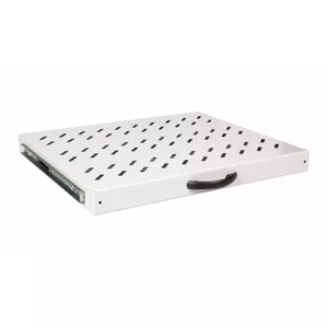 Equip Sliding Shelf 19', 1U, 600MM, Grey