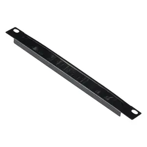 Kabeļu pārvaldības panelis EQUIP EZMB-10-B, metāla, melns, 1U aksesuārs