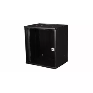 Equip EWM-12-5440-B statnis 12U Pie sienas stiprināms statīvs Melns