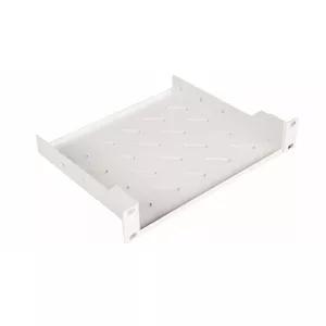 Equip Fixed Shelf 10', 1U, 200MM, Grey