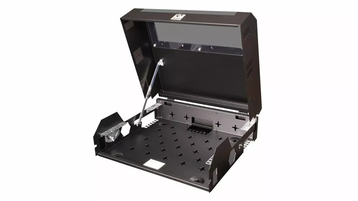 Sienas montāžas plaukts Equip Slim Flex 19' Cabinet 5U Photo 4