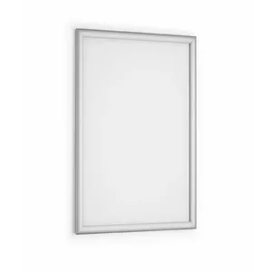 Wall Frame Durable 500823 450x625mm Rectangle Silver Aluminium