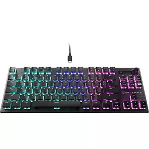 Механическая игровая клавиатура Turtle Beach Vulcan TKL AIMO Black с линейными переключателями, раскладка US