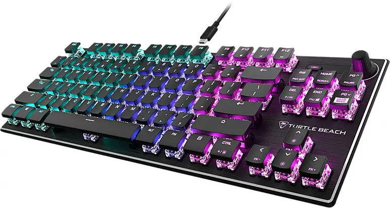 Turtle Beach Vulcan TKL AIMO Black механическая клавиатура Photo 3