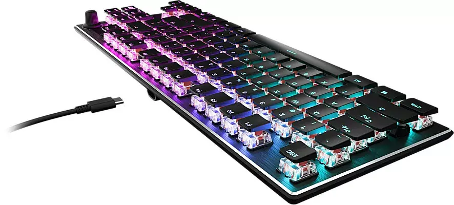 Turtle Beach Vulcan TKL AIMO Black механическая клавиатура Photo 4