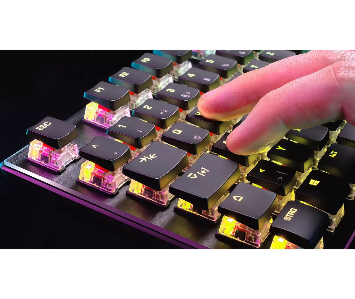 Turtle Beach Vulcan TKL AIMO Black механическая клавиатура Photo 11