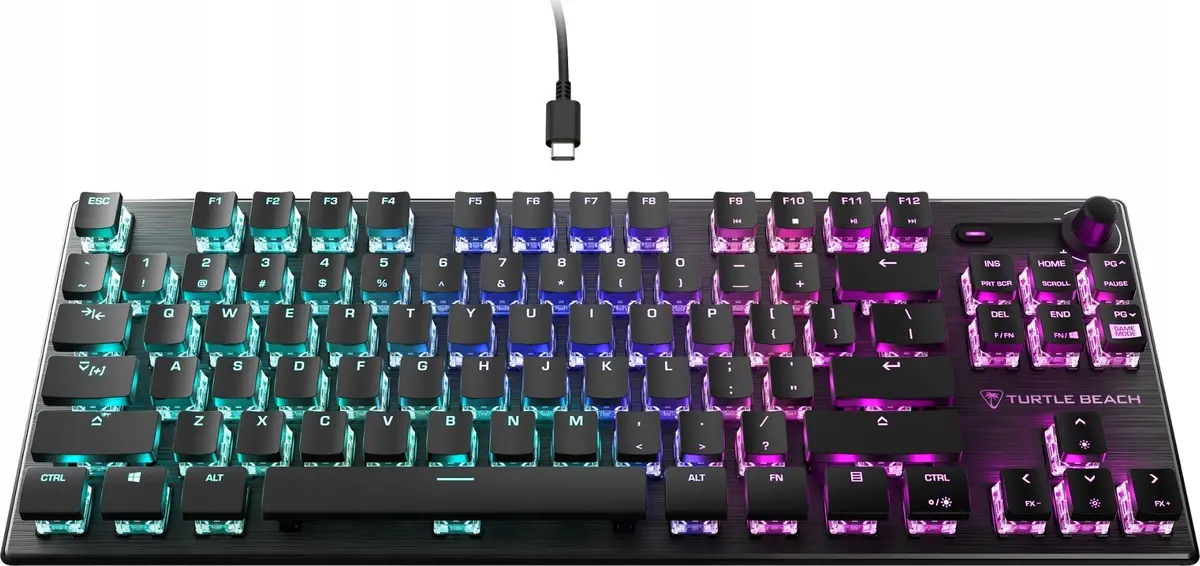 Turtle Beach Vulcan TKL AIMO Black mechanical keyboard Photo 14