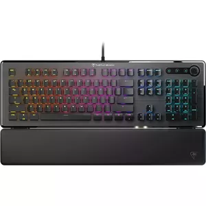 Механическая игровая клавиатура Turtle Beach Vulcan II US чёрная с RGB-подсветкой, раскладка US