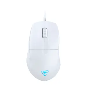 Turtle Beach Pure SEL White Wired Gaming Mouse with 8K DPI Optical Sensor, Mechanical Switches, and RGB Illumination