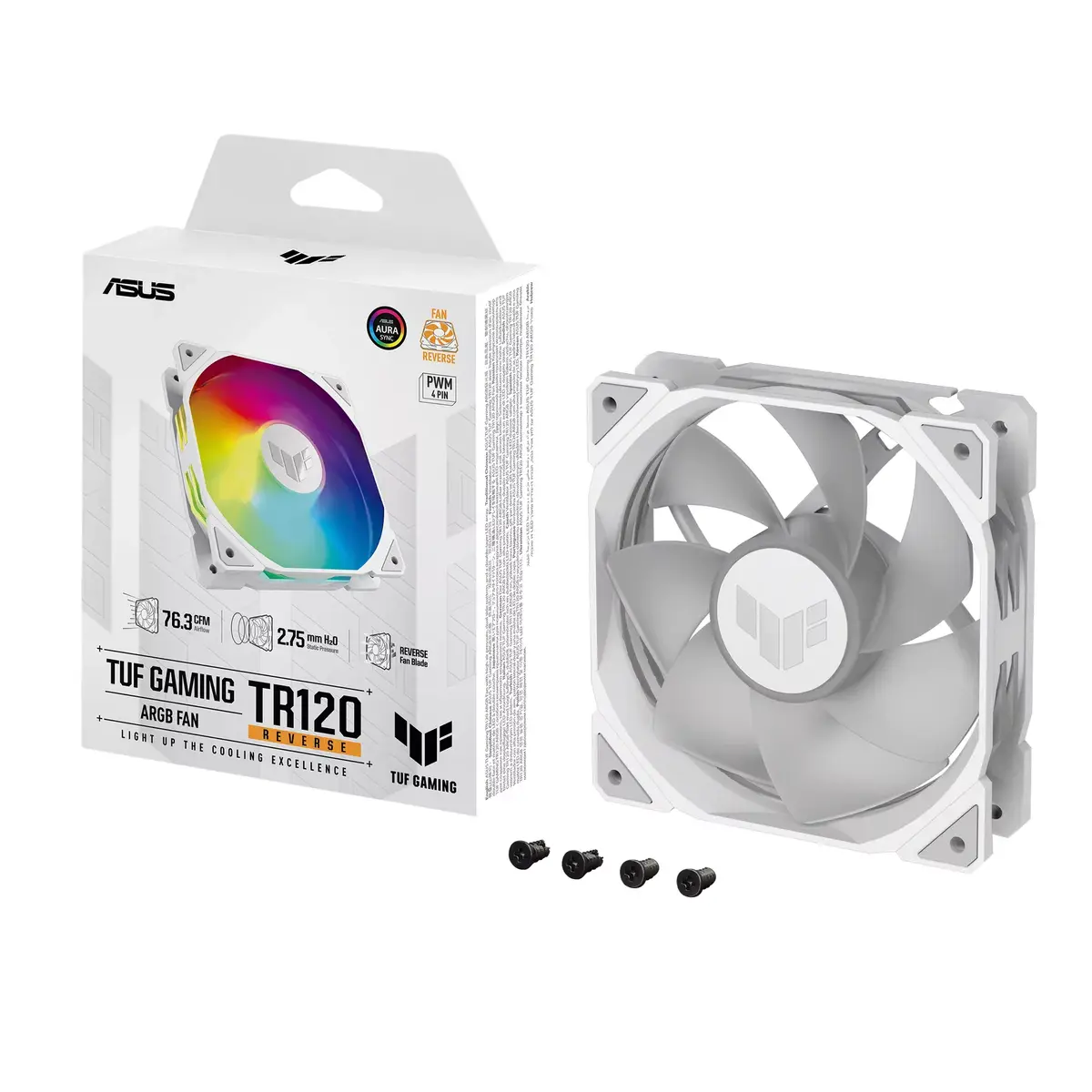 Gaisa dzesētājs ASUS TUF GAMING TR120 ARGB REVERSE Photo 9