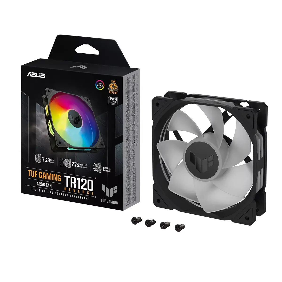 ASUS TUF Gaming TR120 ARGB 120 mm ventilators Photo 9