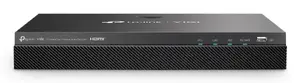 Network Video Recorder TP-Link VIGI NVR2008H-8MP-2TB — 8-channel, 4K (3840×2160), 2 TB SATA HDD, 9× RJ-45, Black