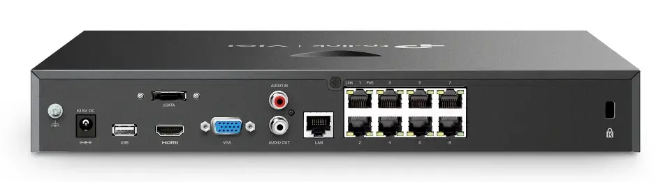 TP-Link VIGI NVR2008H-8MP-2TB Network Video Recorder Photo 2