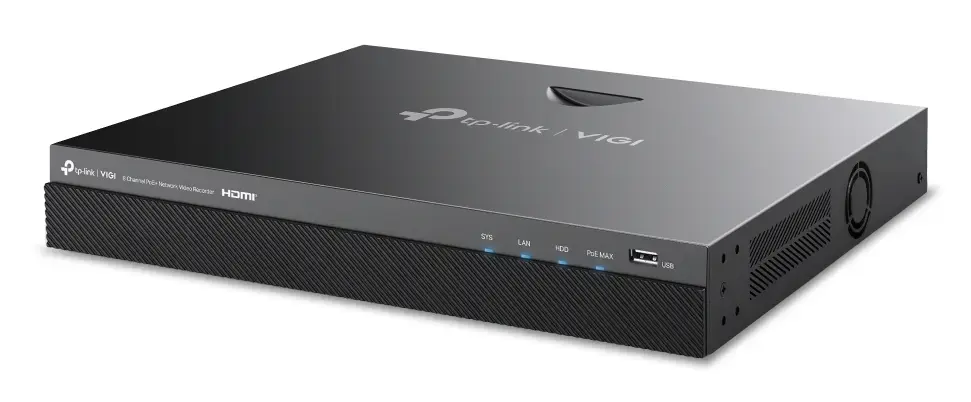 TP-Link VIGI NVR2008H-8MP-2TB Network Video Recorder Photo 3