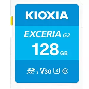 Flash Memory Kioxia 128GB SDXC UHS-I EXCERIA G2