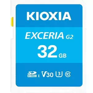 Flash Memory Kioxia 32GB MicroSDHC UHS-I EXCERIA G2