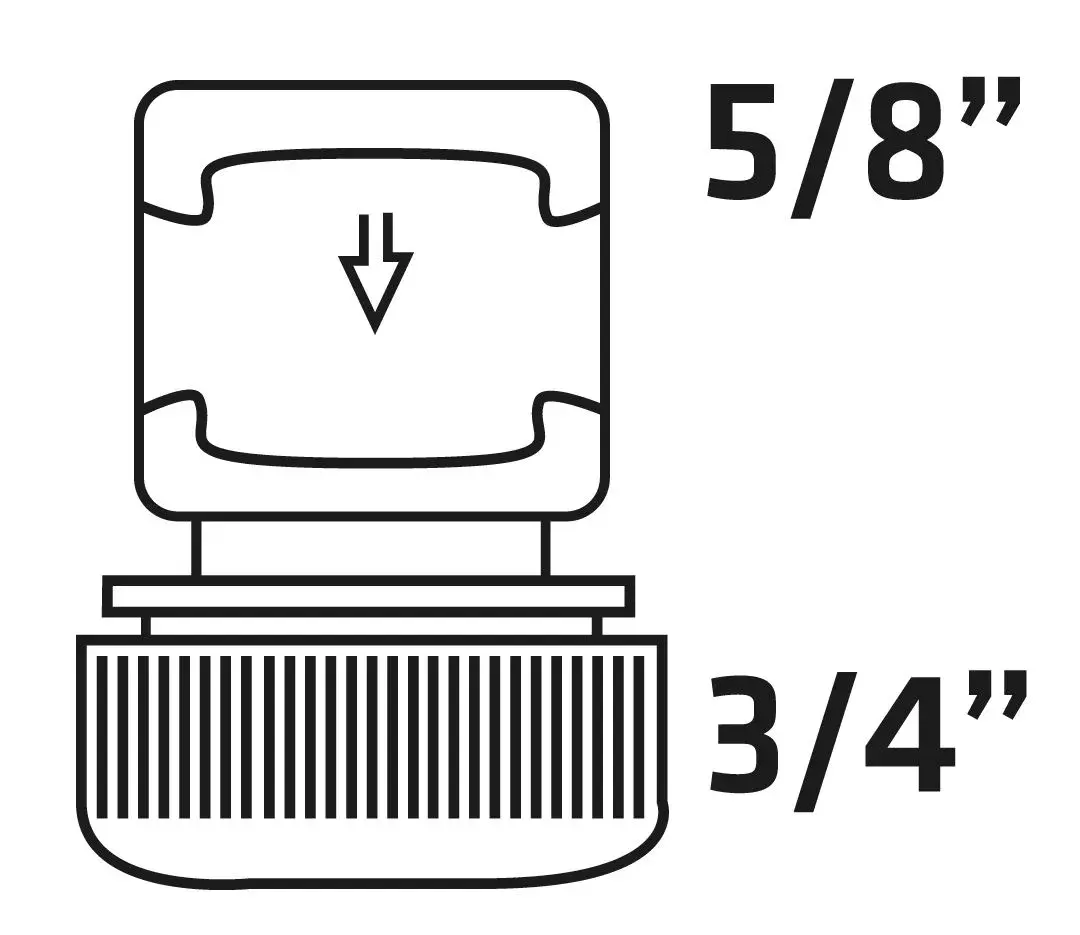 Фитинг для шланга Verto 15G732 Photo 3
