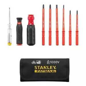 Screwdrivers set STANLEY FMHT66426-0 10 pcs VDE insulated screwdrivers