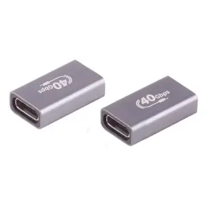 Переходник ShiverPeaks BS13-60003 USB-C на USB-C Серый