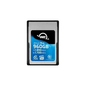 Flash Memory OWC 960GB CFexpress Type A Cards VPG 200 CFX to B Adapter