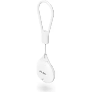 HAMA Item Finder 00185815 Bluetooth for Apple Find My app, white — tracker for locating personal items