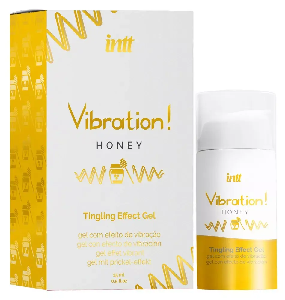 Intt Vibration Honey 15 мл возбуждающий гель Photo 3