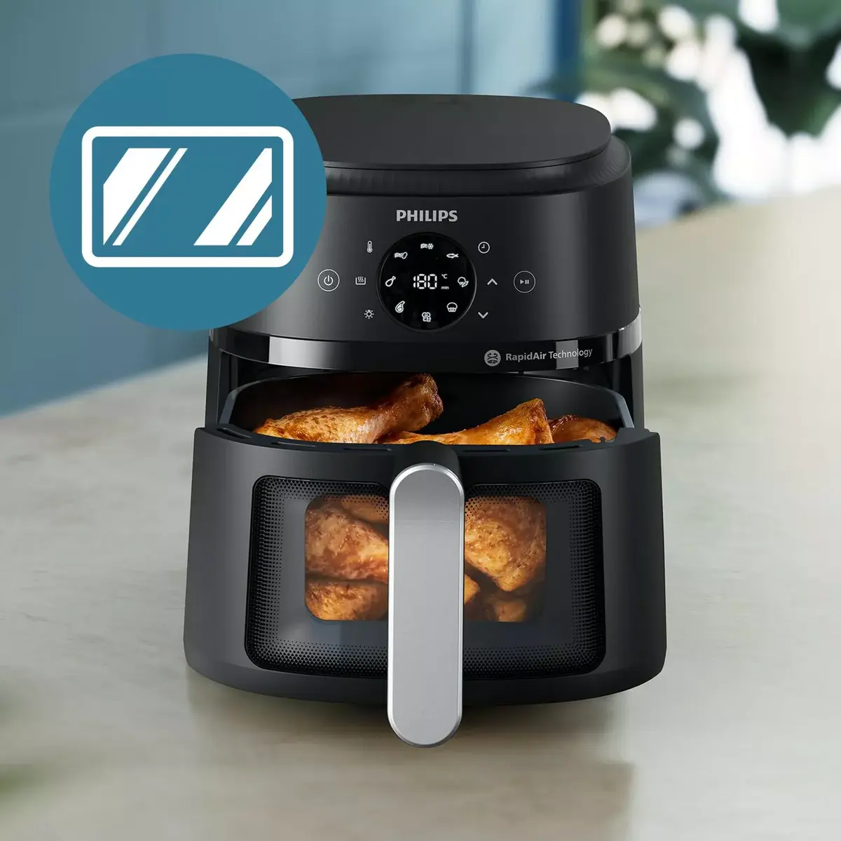 Аэрогриль Philips 2000 series NA221/00 Photo 8