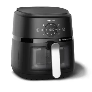 Philips 2000 series NA221/00 Karstā gaisa friteris 1500 W 4.2 L tilpums atsevišķi stāvošs skārienvadība melns un sudraba